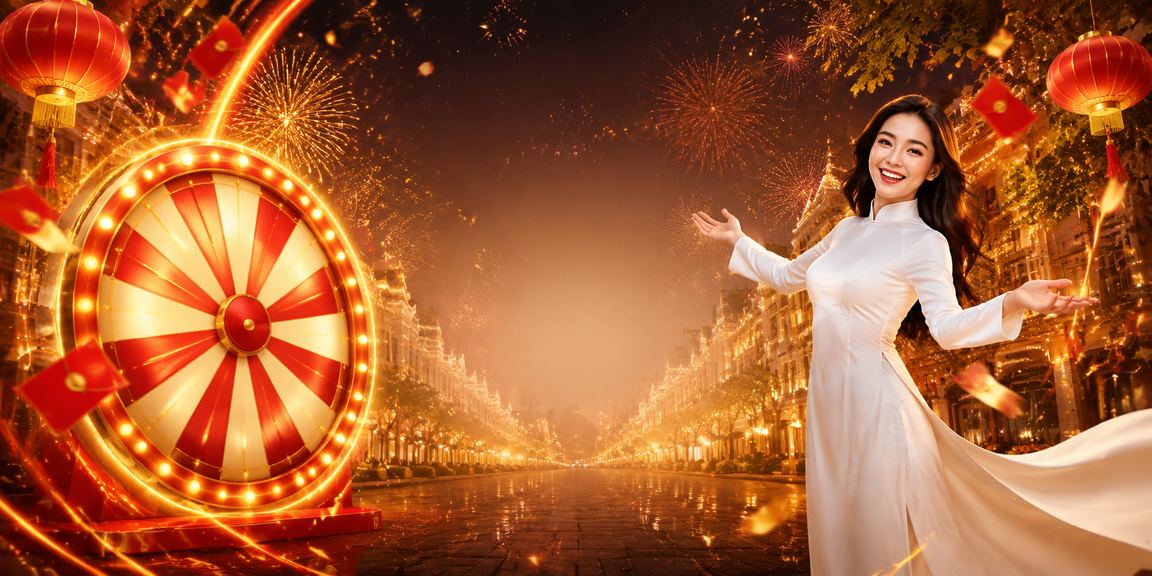 Trò chơi roulette trong bộ áo dài tại Hà Nội